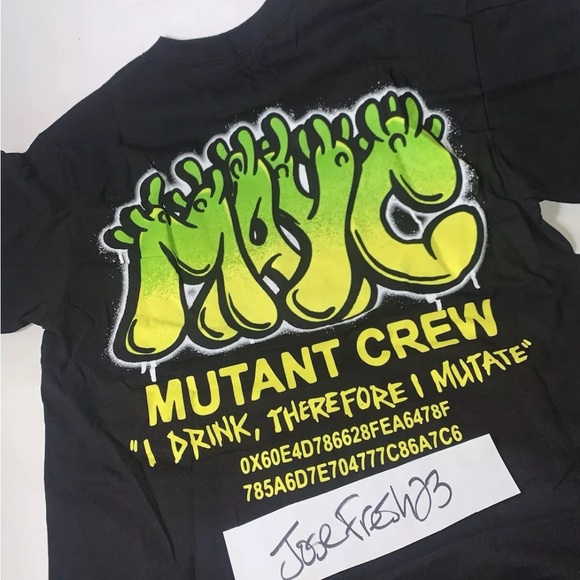 Mutant Ape Yacht Club - MAYC "Graffiti Tee" Anchor Tee - size Medium *RARE* - Picture 5 of 12